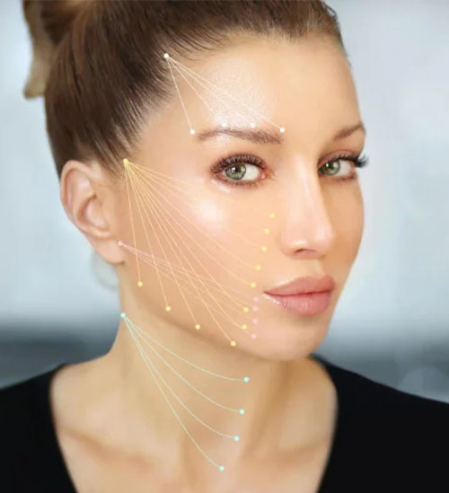 Featured Procedures: Facial Liposuction (female model)