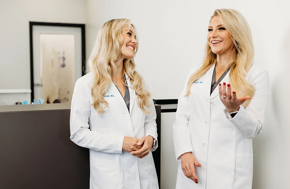 Dr. Jaclyn A. Klimczak and Dr. Melyssa Hancock (team photo)