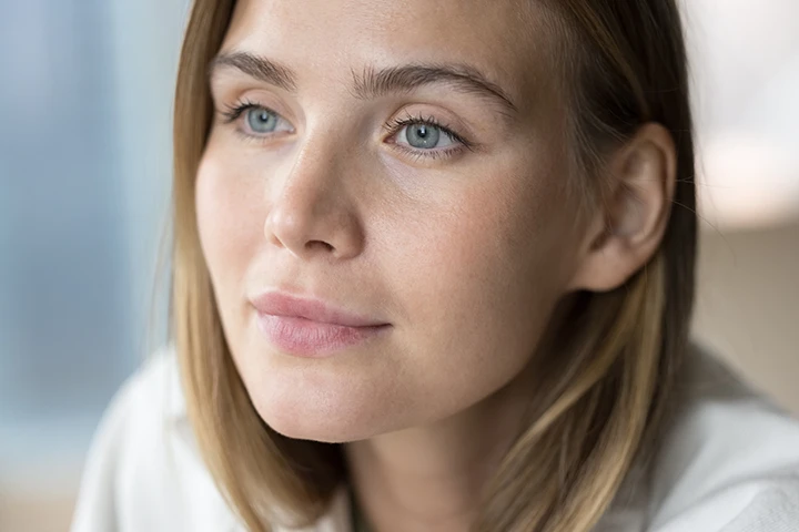 Filler fatigue showing natural facial appearance before alternative treatments